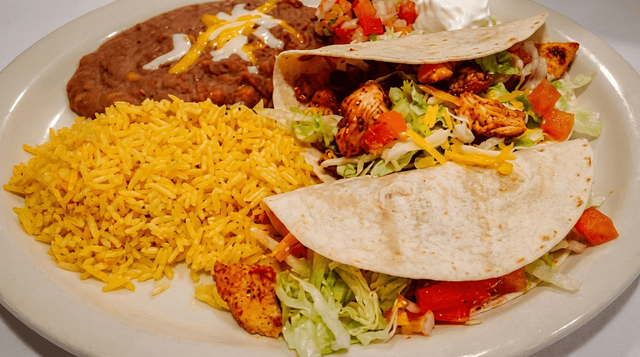 Tacos Al Carbon.